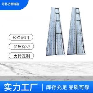 Hot-dip galvanized steel scaffold boards for construction sites, 2-meter, 3-meter and 4-meter steel scaffold boards
