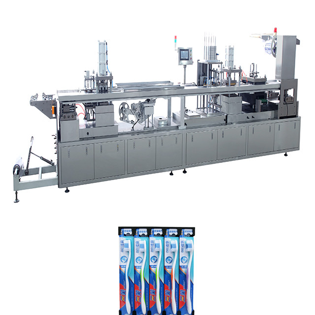 DPZ-260 Toothbrush Paper-Plastic Packaging Machine