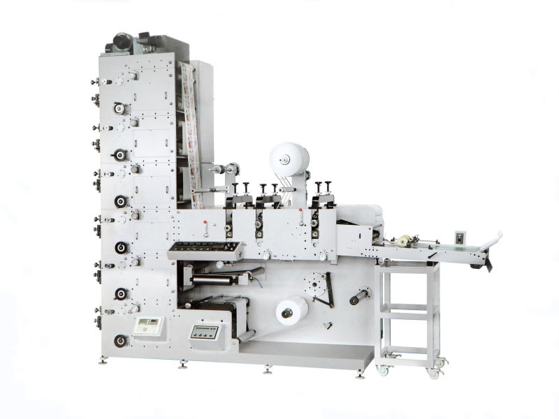 Flexo Printing Machine with die cutting