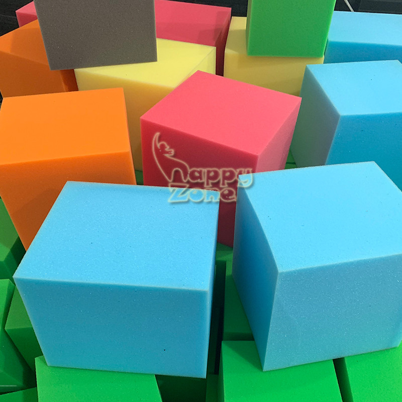 Trampoline Park Cheap Colorful Foam Pit Cubes High density Quality Foam