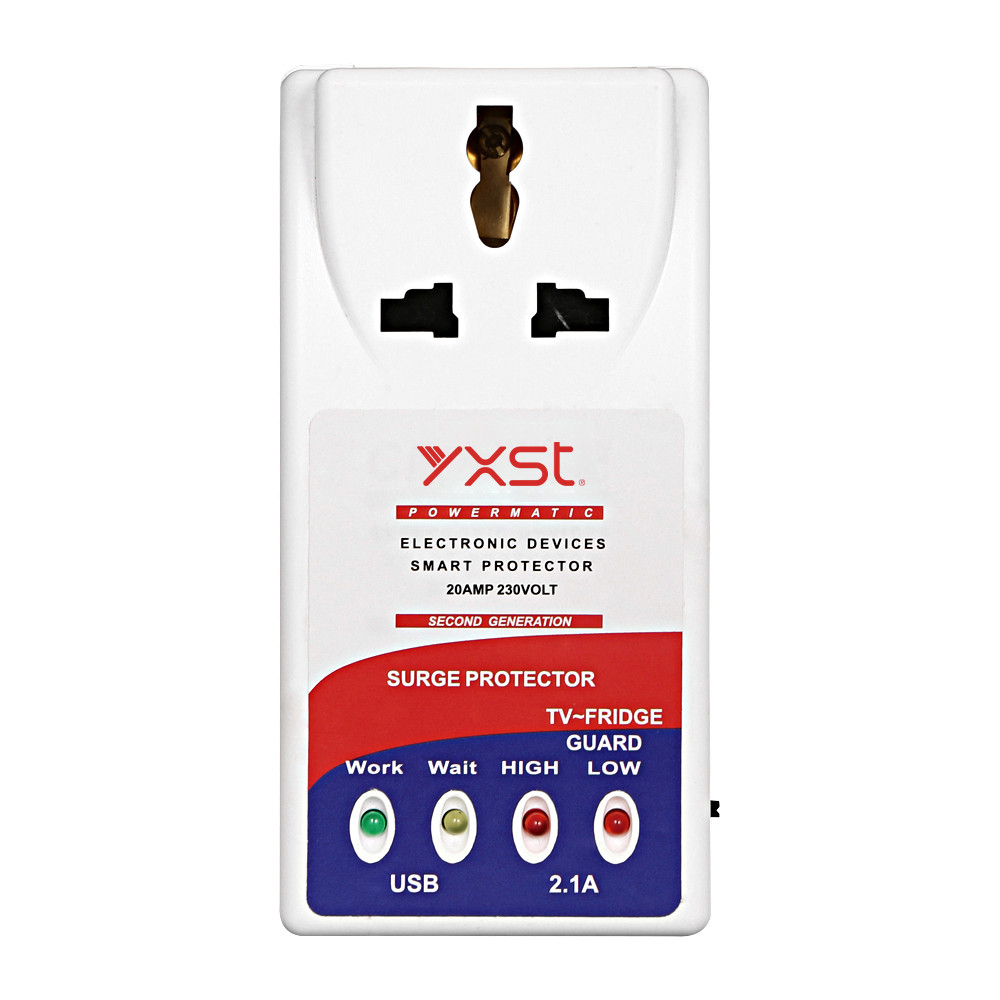 TV Guard Household 13A 50 60hz Single Phase Fridge Voltage Protector Model  No. 1004- YXST Voltage Protector - Wenzhou Yixing Electronics Technology  Co., Ltd.
