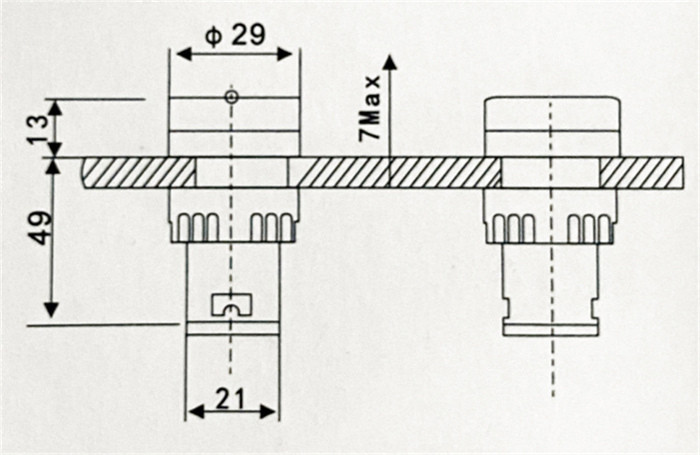 ADK16-22SM Flash Buzze