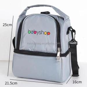 High quality Custom printed thermal bag baby cooler bag fashionable lunch bag