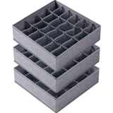 Bra Socks Underwear Drawer Organizer Clothes Socks Divider Fabric Foldable Wardrobe Cabinet Closet Storage Box Drawer Organizer