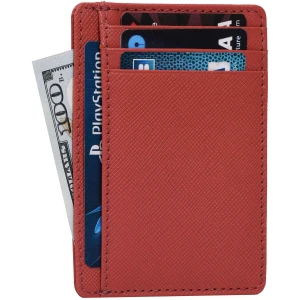Hot Sale New Product Slim Credit Card Wallets PU Leather Wallet for Men and Women