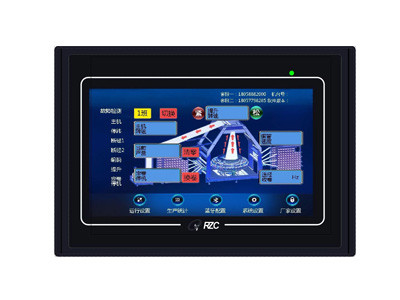 Circular loom all-in-one machine touch screen