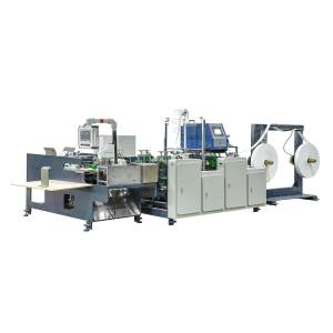 Automatic Twisted Paper Rope Handle Making Combis Pasting Machine