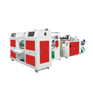 HSWX-300X2.Two Lines Star Sealing Garbage Bag-on-roll Making Machine Without Core