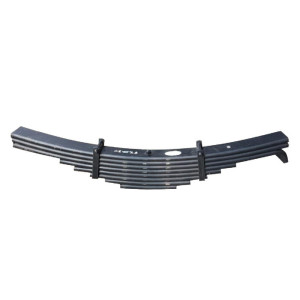 Agricultural vehicle leaf springs