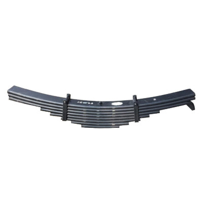 Agricultural vehicle leaf springs