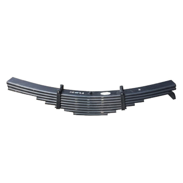 Agricultural vehicle leaf springs