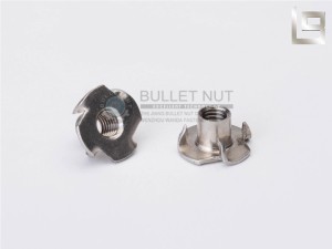 Stainless Steel Four claws tee nuts