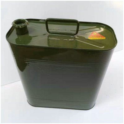 Gasoline barrel, motorcycle gasoline barrel, green gasoline barrel, engine oil barrel