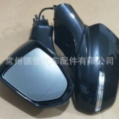 Suitable for Cadillac 18XT4 rearview mirror 7P electric steering with light and electric heating (white/black)