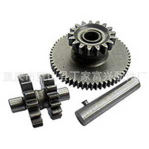 CG200 motorcycle motor double gear