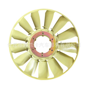 The original manufacturer supplies engine fan blades, Jiefang Y989 fan blades, automotive parts, and cooling fan blades