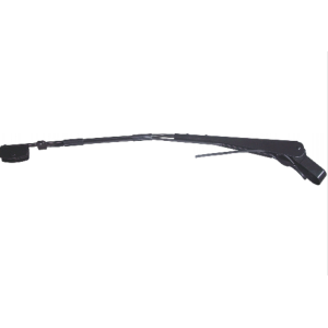 Single flat rod wiper arm