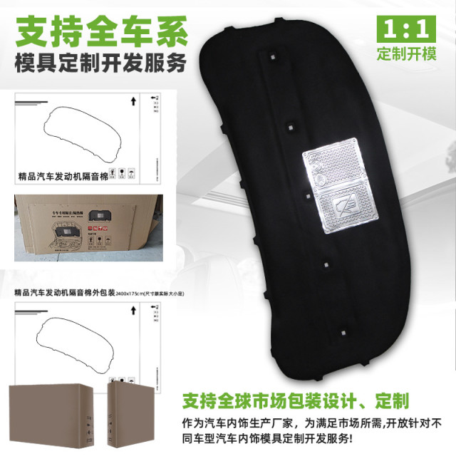 In stock for small quantities, suitable for Honda XRV/ Breeze hood heat insulation and sound insulation cotton 74141T7JH00 from 2015 to 2021