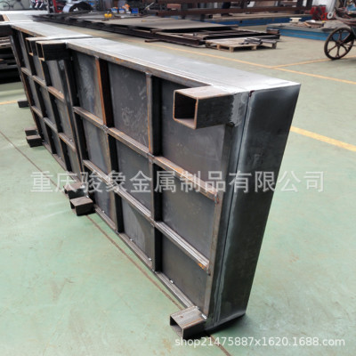 Customized cold-rolled sheet metal processing for non-standard pallets, laser cutting, welding, and forming.