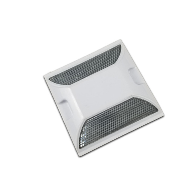 Plastic road studs reflective road