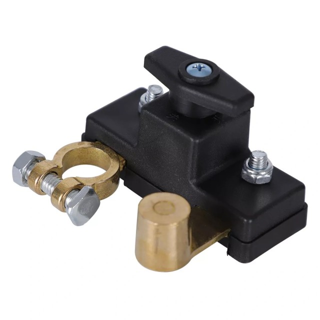 Car battery power off switch pure copper thickened truck car new battery pile head manual negative pole knife