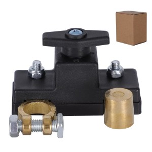 Car battery power off switch pure copper thickened truck car new battery pile head manual negative pole knife