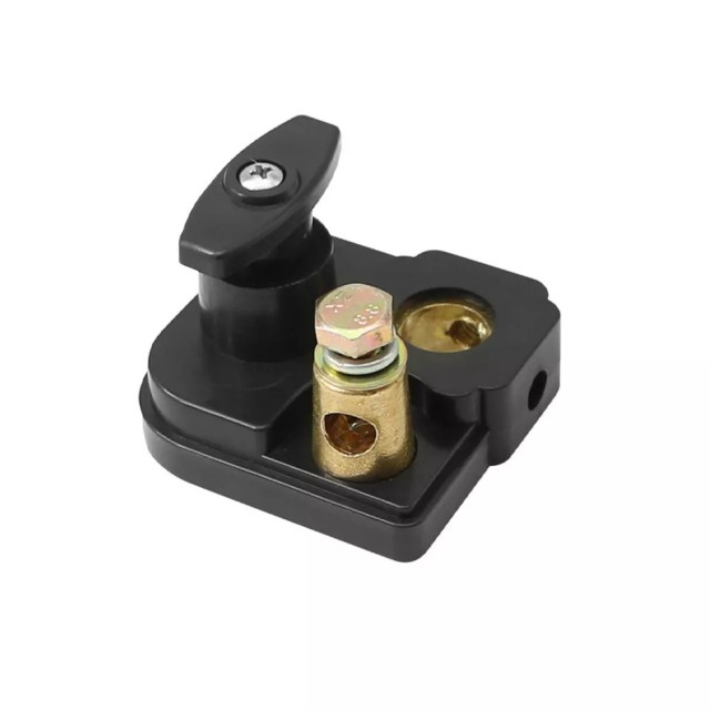 Car battery power off switch pure copper thickened truck car new battery pile head manual negative pole knife