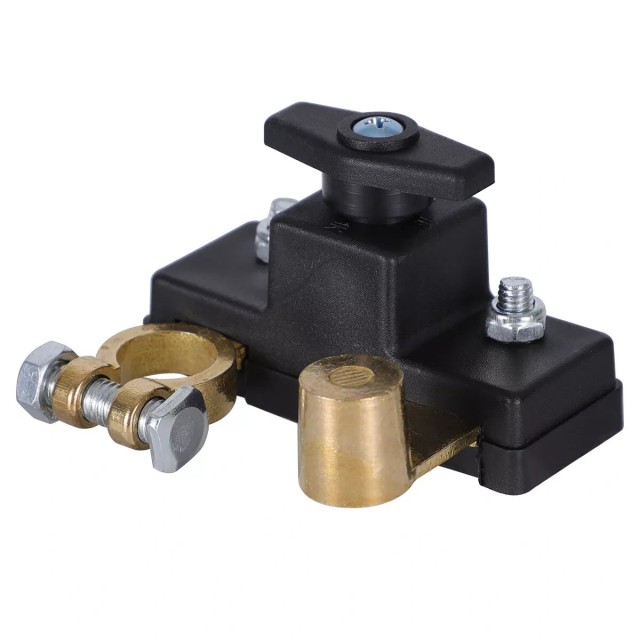 Car battery power off switch pure copper thickened truck car new battery pile head manual negative pole knife