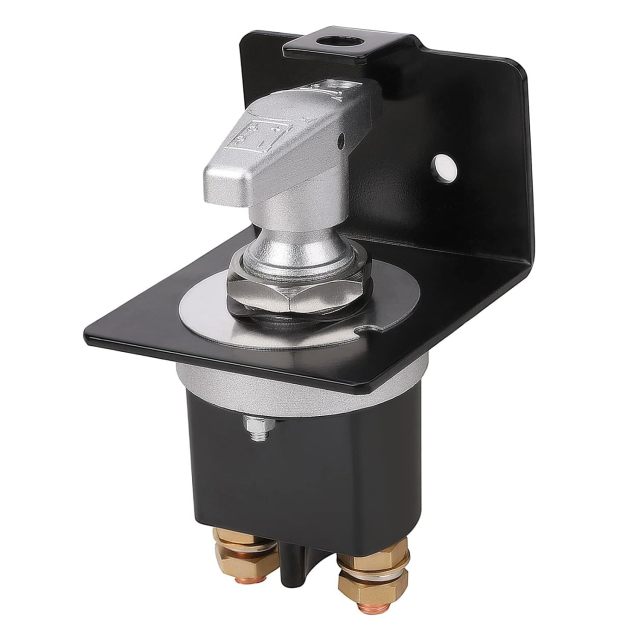 2024 Cross-border Hot Selling Yacht RV Battery Disconnect Switch with Locking Panel Main Power Switch