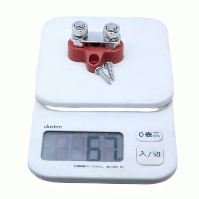 Dual battery terminal M6M8 car ship modified heavy-duty connecting rod 12V24V heavy-duty connector busbar