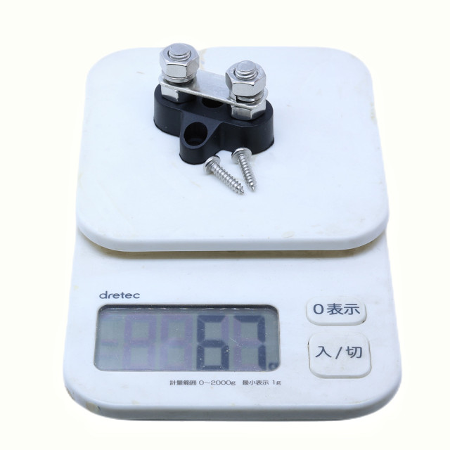 Dual battery terminal M6M8 car ship modified heavy-duty connecting rod 12V24V heavy-duty connector busbar