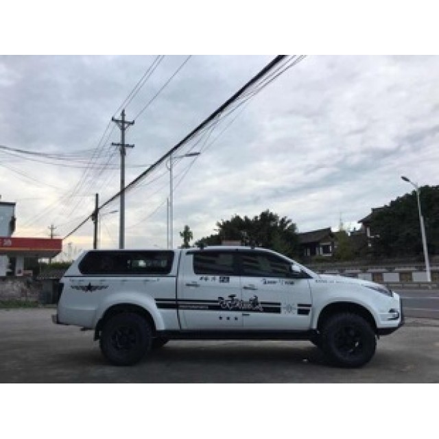 Jiangling Yuhu pickup truck modified rear cover Yuhu flat roof cover rainproof awning Yuhu rear box cover rear bucket cover cargo box cover