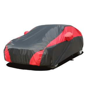 Car waterproof cover with fleece and thickening, all-season universal car cover, color matching, sun protection, dust-proof, heat-insulating and sunshade car cover