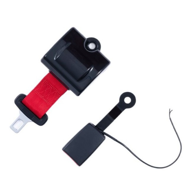 Two-point safety belt fire truck safety belt
