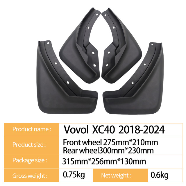 Suitable for Volvo xc40 2018-2025 car fender foreign trade cross-border one-piece shipping