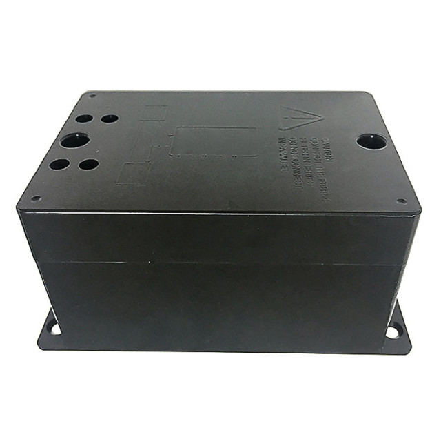Plastic square power box housing, instrument junction box plastic housing processing, controller housing