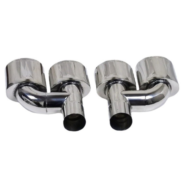 The stainless steel amg car tailpipe is suitable for the modification of the Mercedes-Benz dual-exhaust pipe tailpipe W164ML Wuyuntongtai