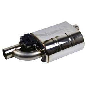 Sports car racing car modification, sound wave stainless steel exhaust pipe muffler, electric electronic remote control valve, Wuyun Tongtai