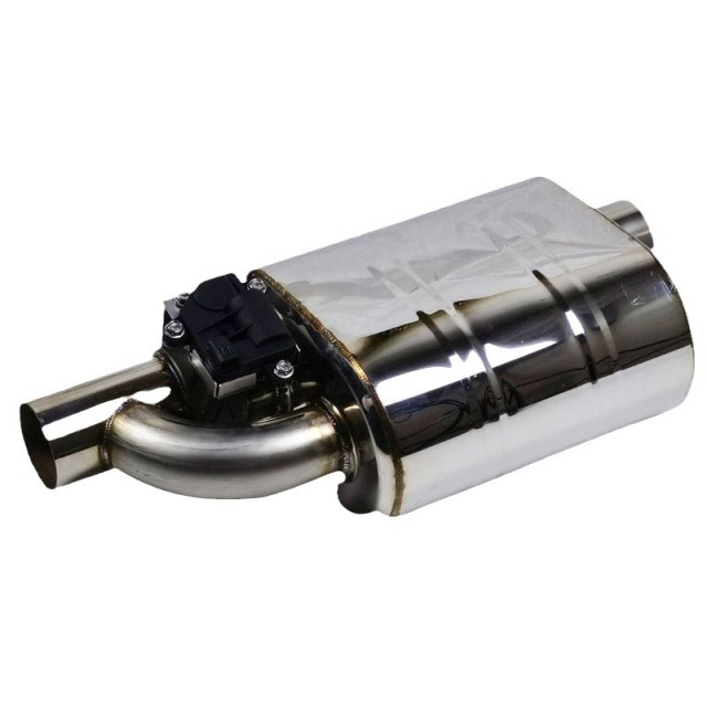 Sports car racing car modification, sound wave stainless steel exhaust pipe muffler, electric electronic remote control valve, Wuyun Tongtai