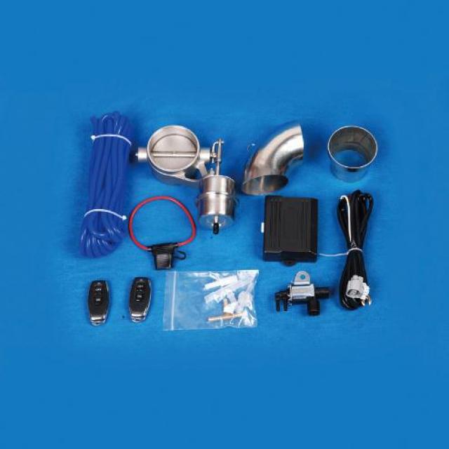 Customized exhaust pipes, pneumatic remote control valves, mufflers and tail sections for car and sports car modification by Wuyun Tongtai Factory