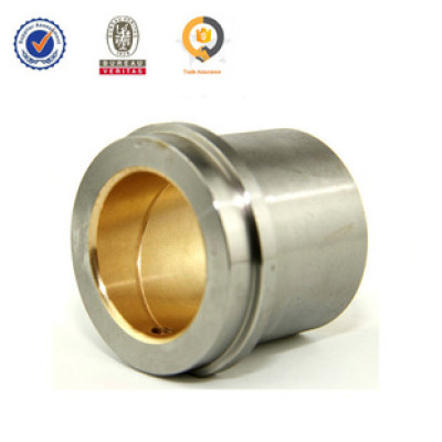 Chongqing self-lubricating bearing brass bimetallic copper sleeve bushing open composite sleeve guide sleeve rolled sleeve