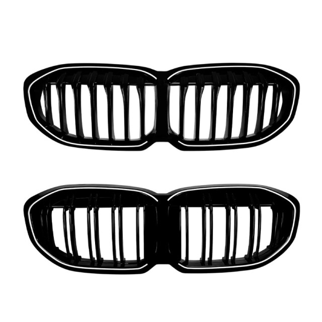 Suitable for BMW 1 Series BMW F40 19-24 models single line double line light grille LED light grille modification