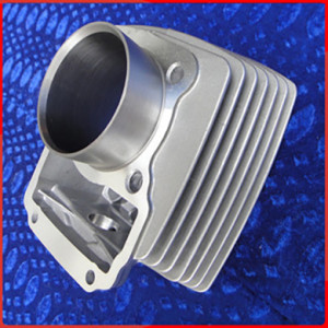 Motorcycle cylinder parts available in stock: CG125 milky white motorcycle cylinder