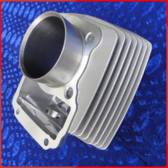 Motorcycle cylinder parts available in stock: CG125 milky white motorcycle cylinder