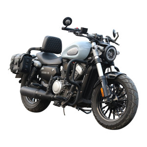 Suitable for Benda Chinchilla 300 motorcycle bumper folding backrest quick release waterproof side bag shelf