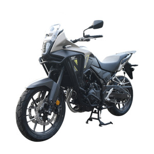 Suitable for Honda NX400 upper and lower anti-fall bumper side bag large support main stand tail box rear shelf modification