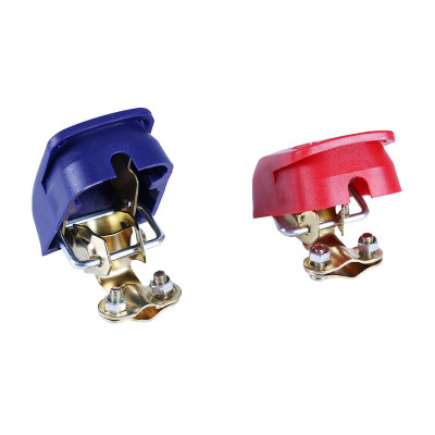 Manufacturers supply new car battery terminal head battery clamp with protective large cover battery terminal clamp terminal pile