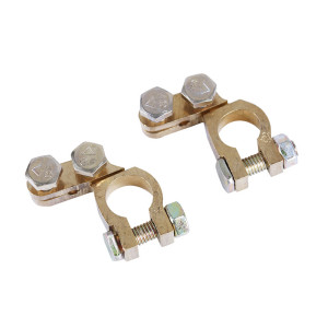 Manufacturers supply car clip battery pile head copper battery column connector car battery terminal