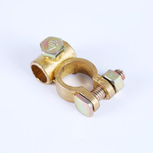 Customized copper thickened battery clip special-shaped clip car battery pile head universal battery connector