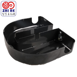 Parking lock hardware accessories are galvanized and powder coated.